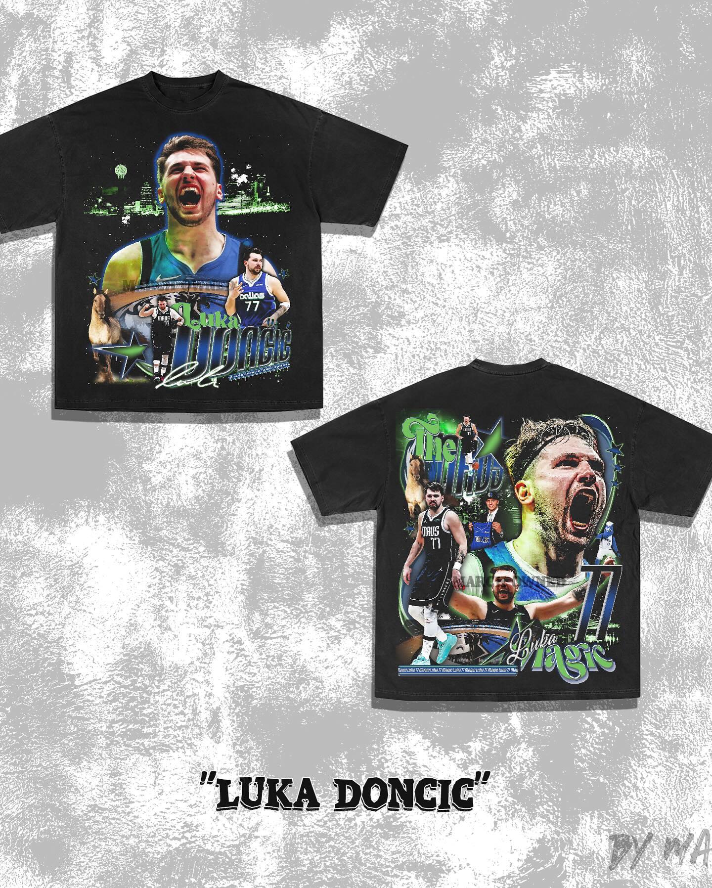 Luka Doncic Graphic Tee - Bootleg Tee - Vintage Tee - Streetstyle