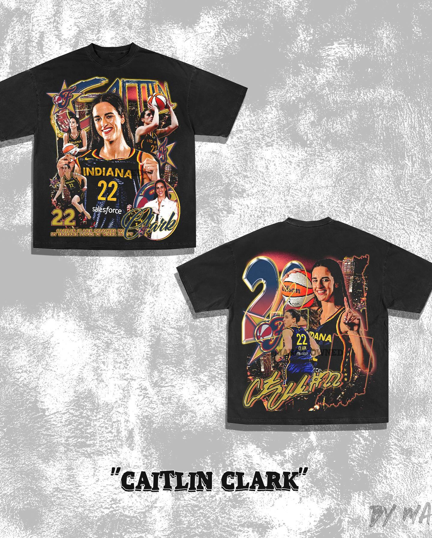 Caitlin Clark Graphic Tee - Bootleg Tee - Vintage Tee - Streetstyle