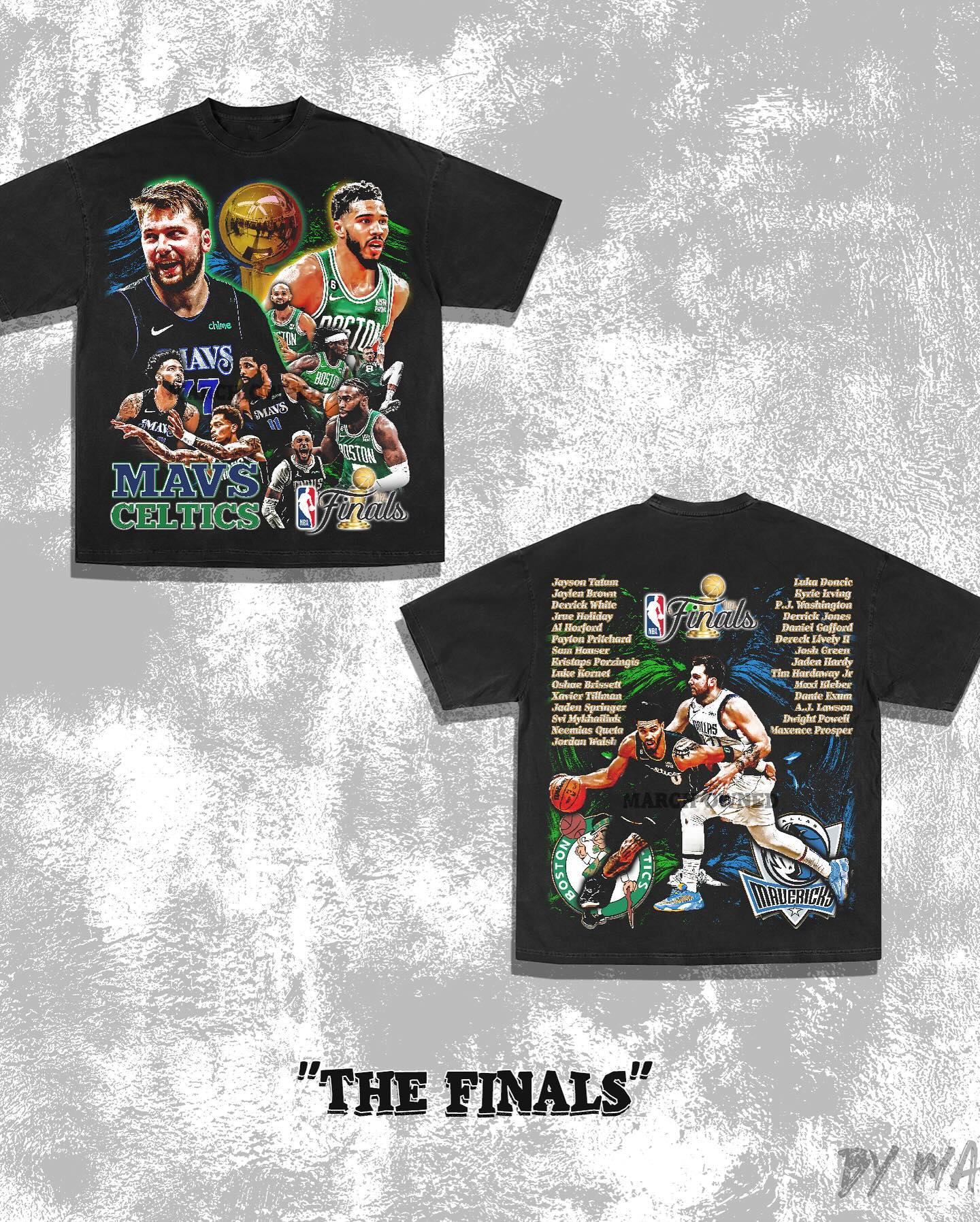 The Finals Boston Celtics Vs Dallas Mavericks 2024 Graphic Tee - Bootleg Tee - Vintage Tee - Streetstyle