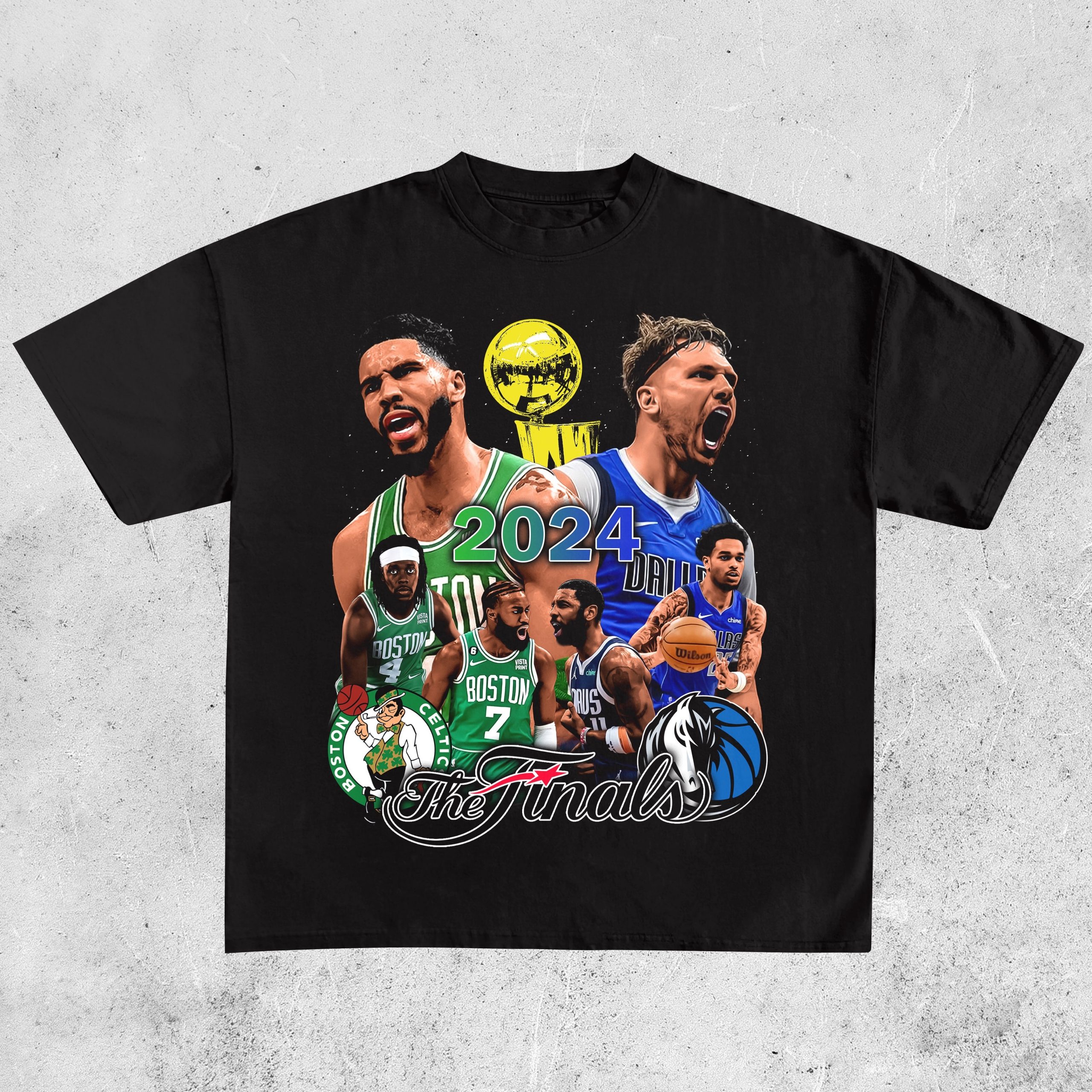 The Finals 2024 2 Team Graphic Tee - Bootleg Tee - Vintage Tee - Streetstyle